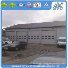 Environmental cheap glass wool prefabricated garage